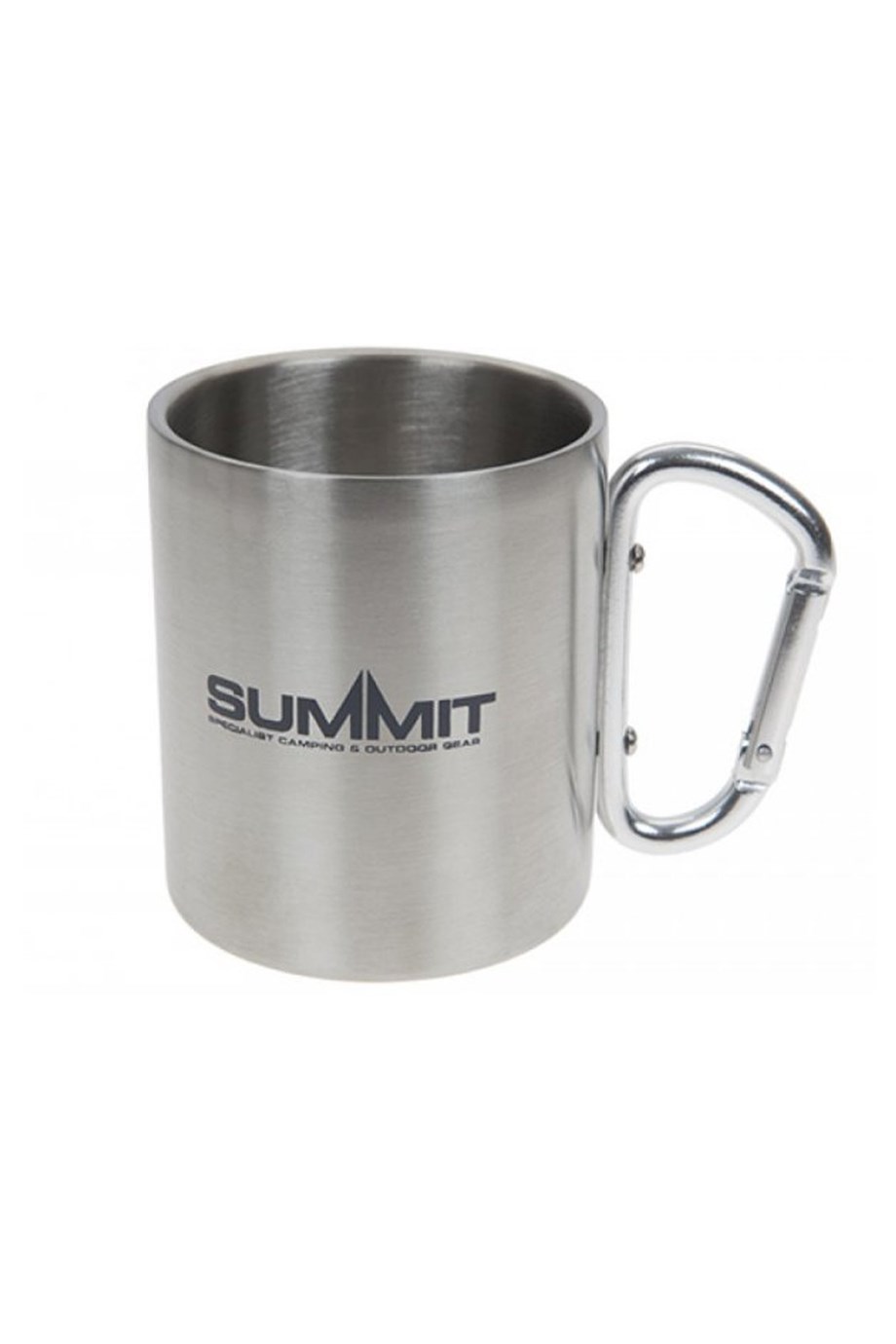Summit Karabinalı Paslanmaz Çelik Kupa 300 ml. Çift Cidarlı Alu Alu