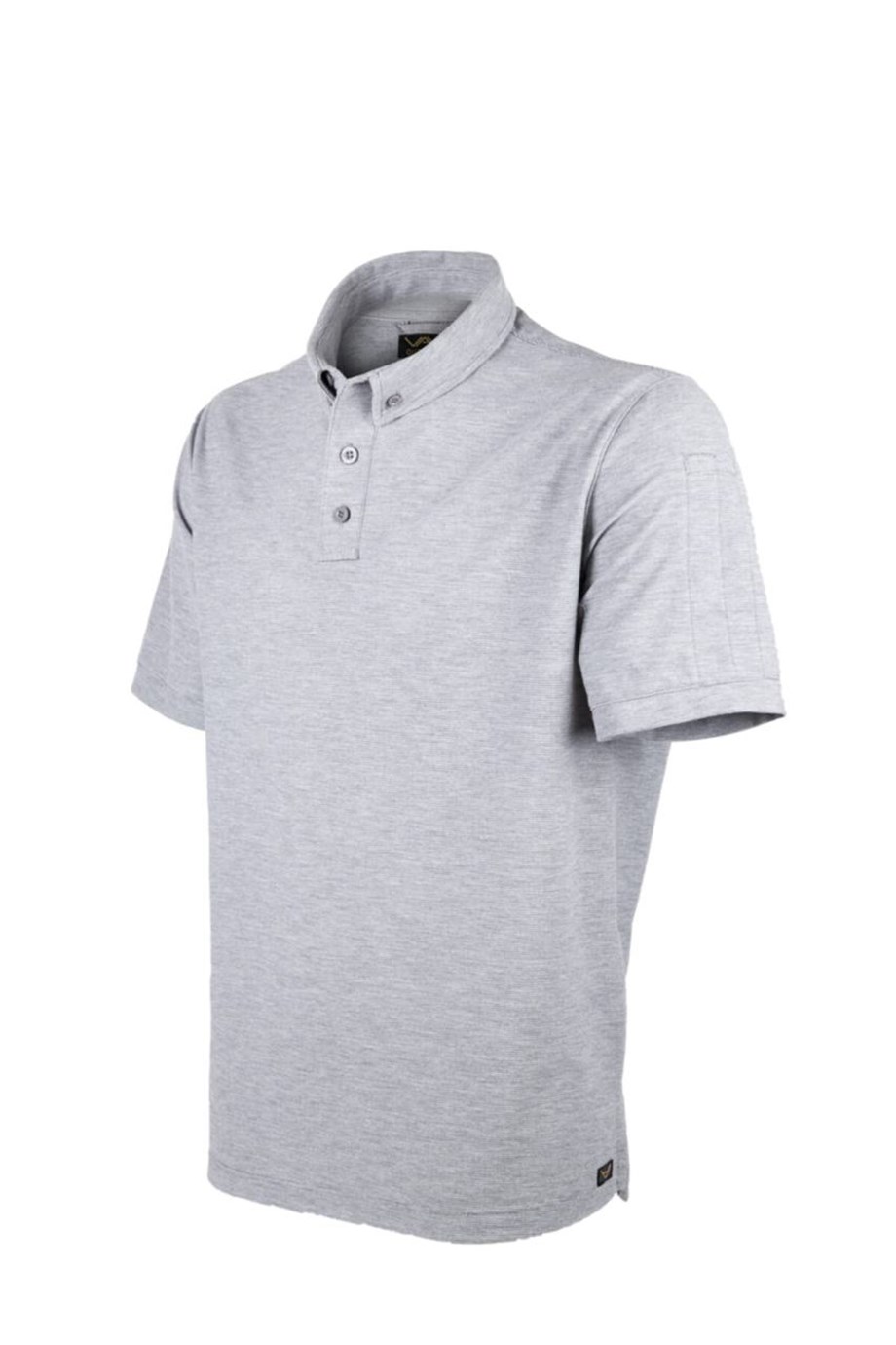 VAV Tlac-01 Polo Yaka Tişört Gri L