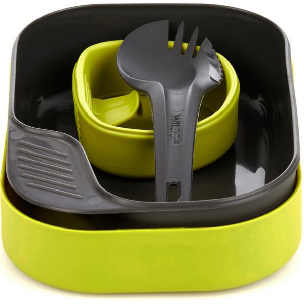 Wildo Camp-A-Box Light Yemek Seti - Sarı