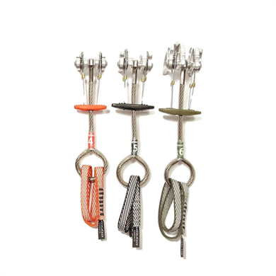 Kouba Flex Yaylı Takoz Seti - Büyük Boyutlar, 3'lü Set; 4, 5, 6