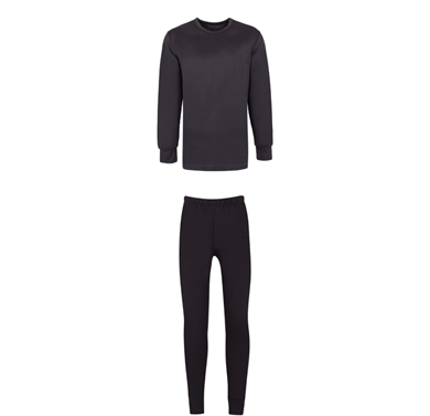 Oil Company 3. Seviye Termal İçlik Seti - Siyah, 2XL