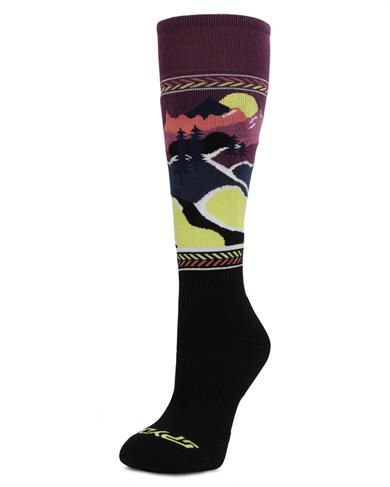 Spyder Sweep Kadın Kayak Çorabı - Multi