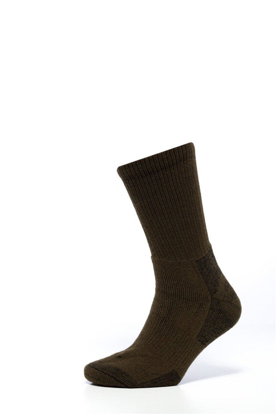 ALPINIST  Akrilik Takfiyeli yün çorap HAKİ