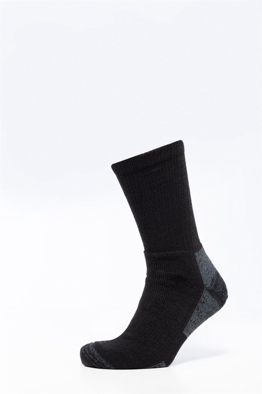 ALPINIST  Akrilik Takfiyeli yün çorap SİYAH