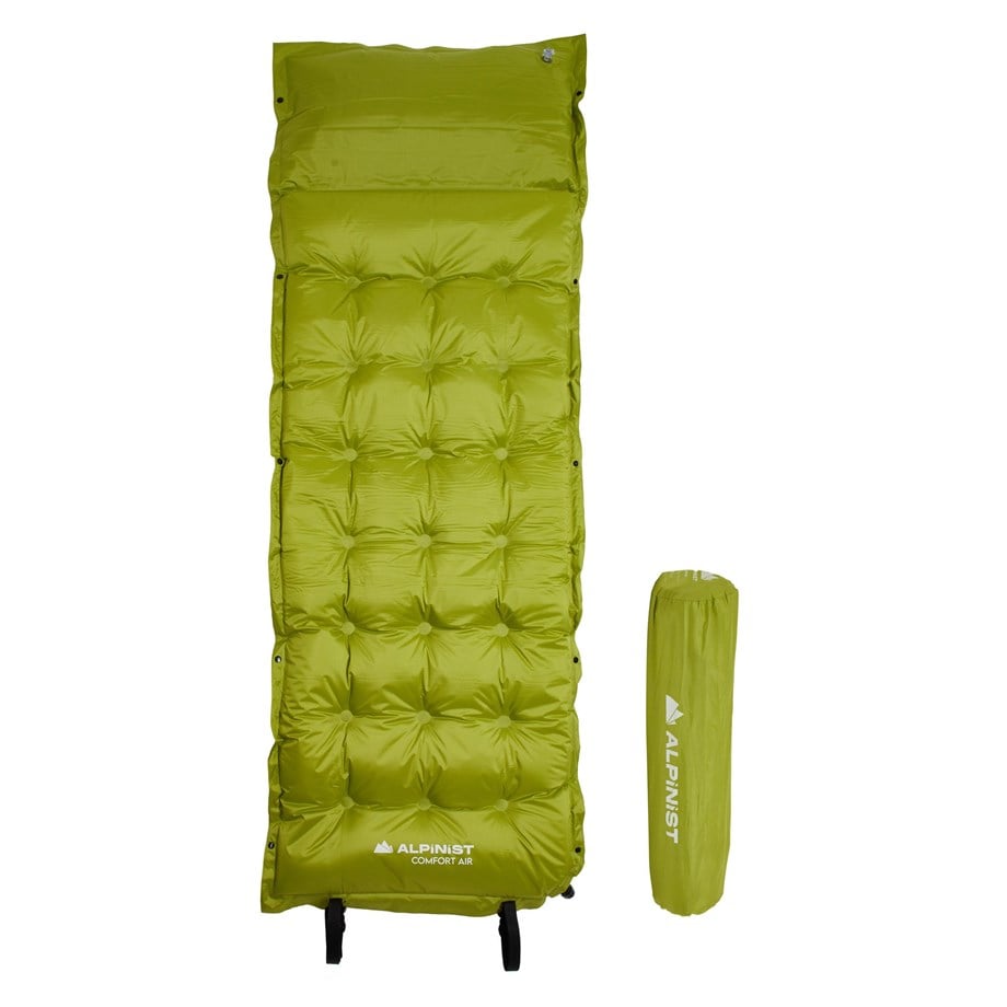 Alpinist Comfort Air Şişme Mat Green