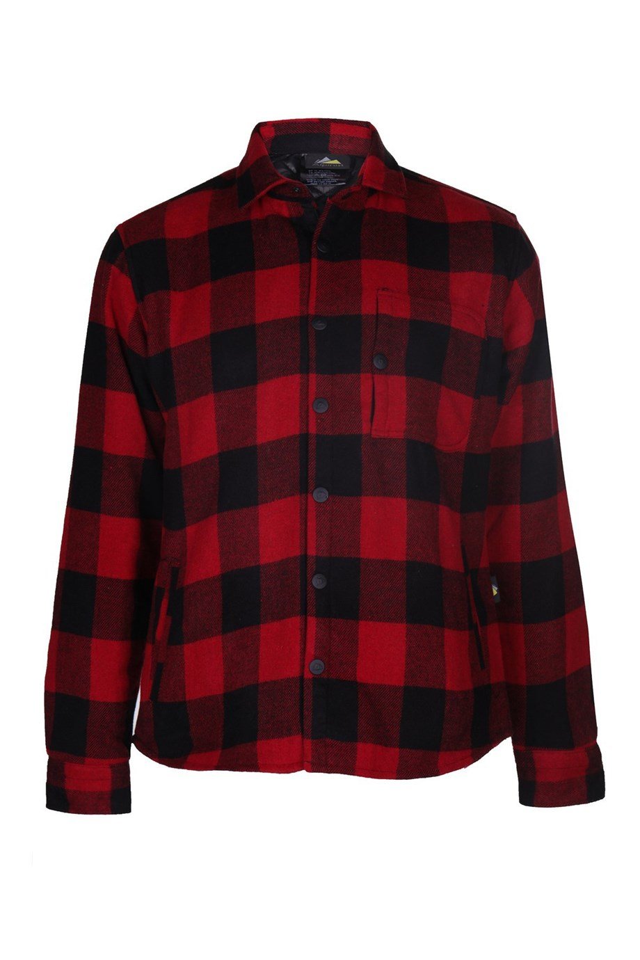 Alpinist Futura Ekose Erkek Outdoor Gömlek KIRMIZI