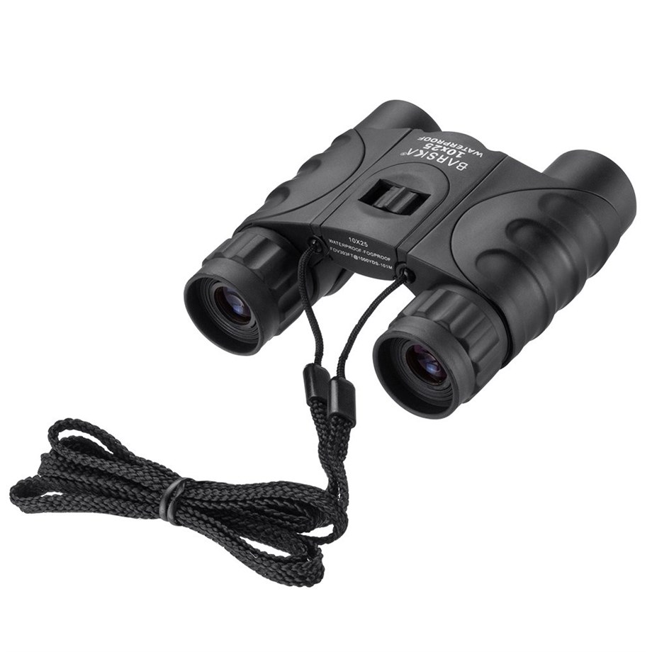 BARSKA BLACK 10X25WP Su Geçirmez El Dürbünü