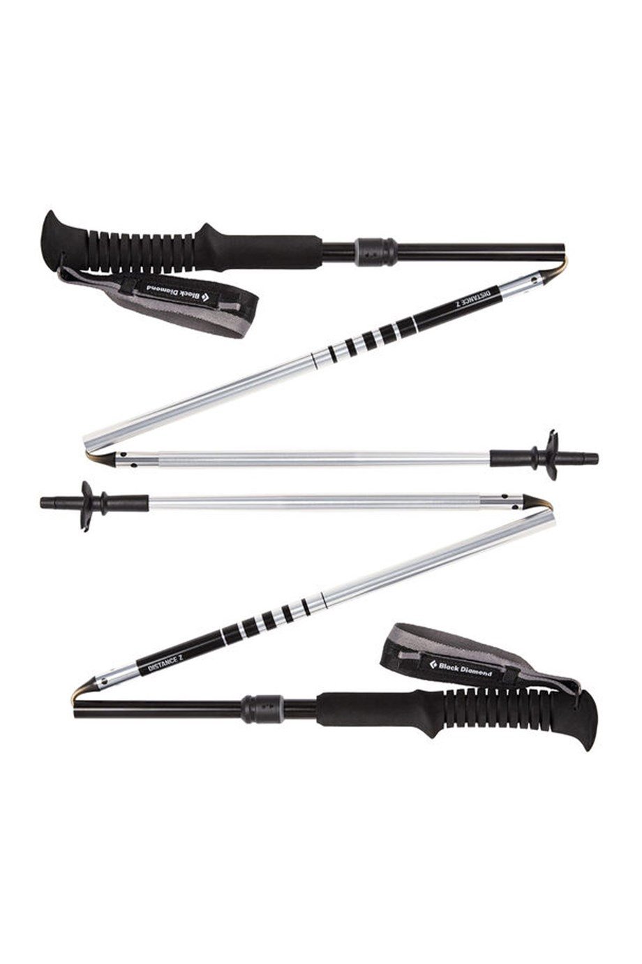 BLACK DIAMOND DISTANCE Z Z-POLES OUTDOOR BATON 100 CM Gri-Siyah