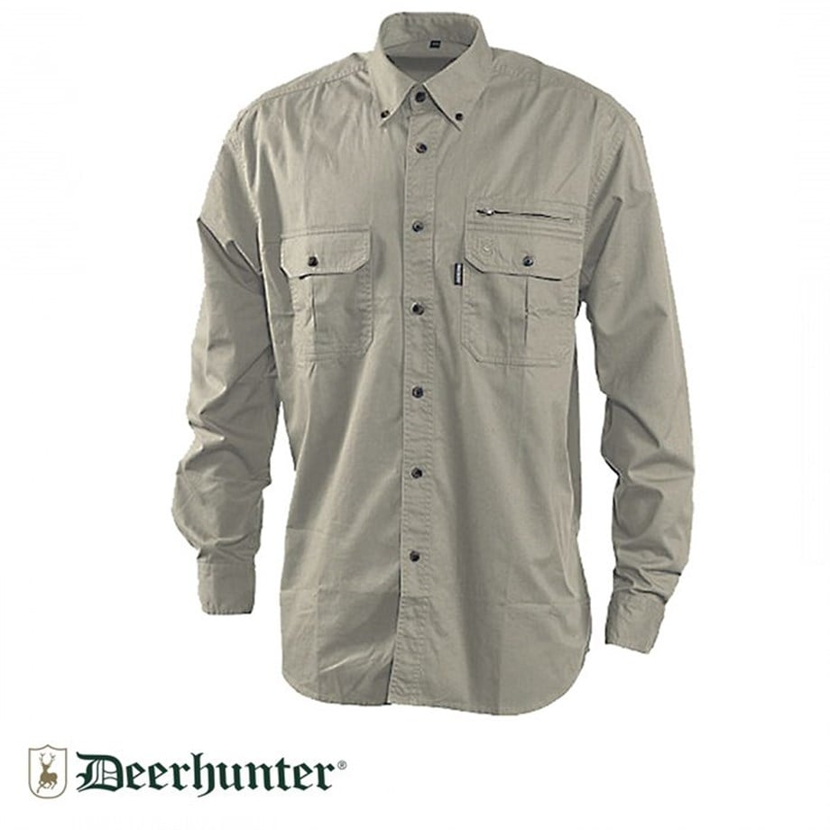 DEERHUNTER Wapiti II True Bej U.Kol Gömlek 45