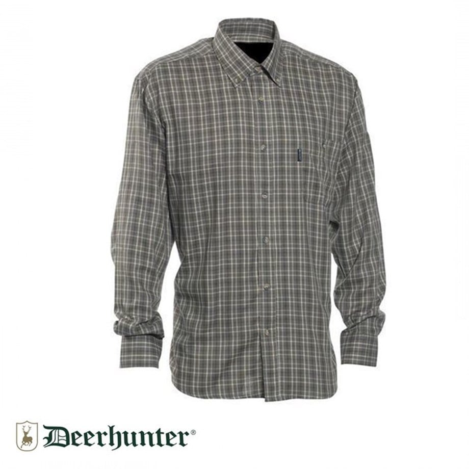 DEERHUNTERWaylon 399Yeşil KareliUzunKolGömlek