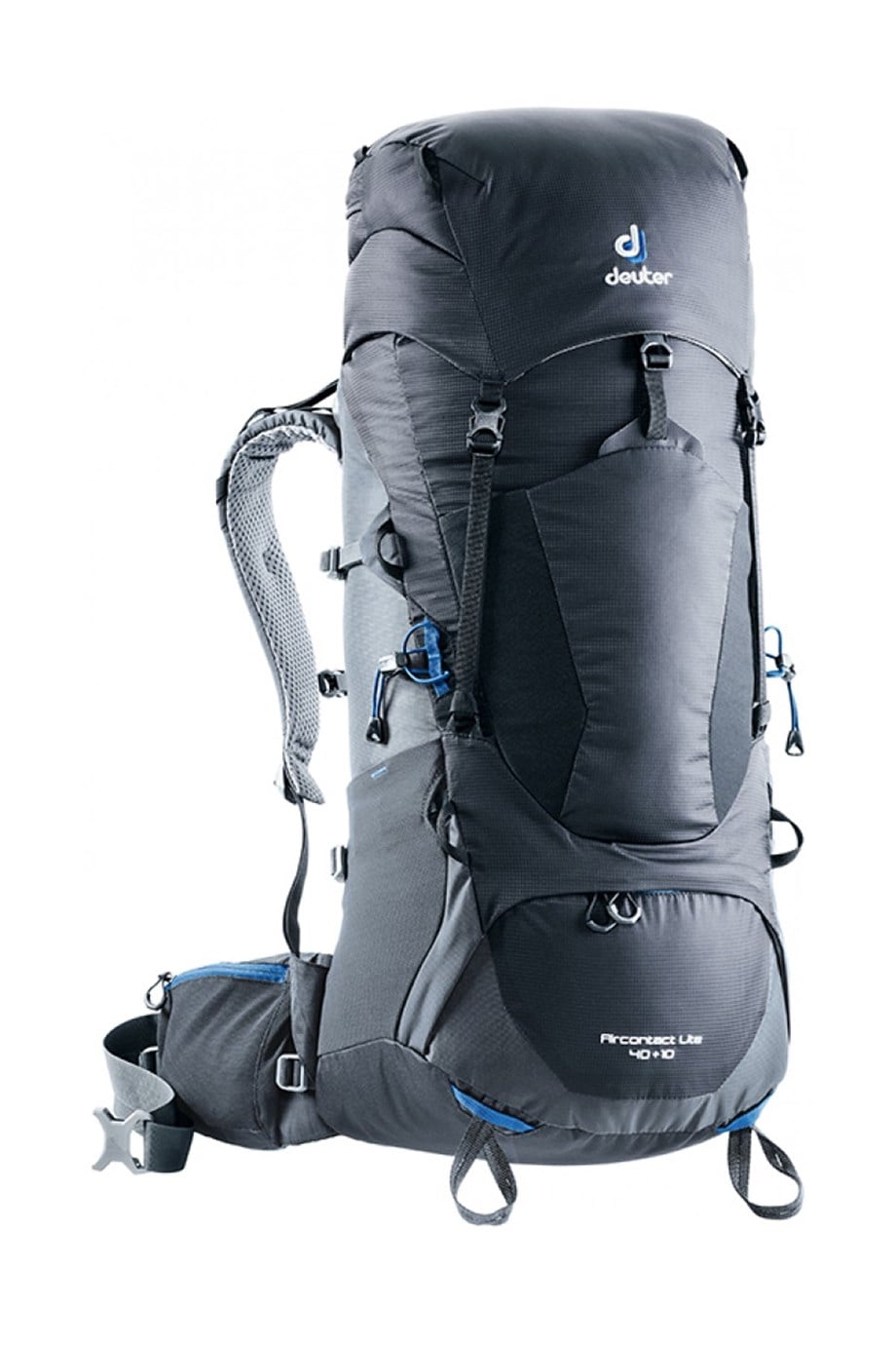 DEUTER   Aircontact Lite 40 + 10 Sırt Çantası Black-Graphite (Grey-Black)