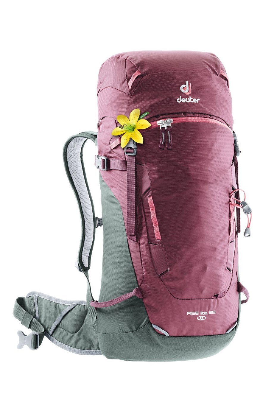 DEUTER  Rise Lite 26 Litre SL Kadın Sırt Çantası Maron-Ivy