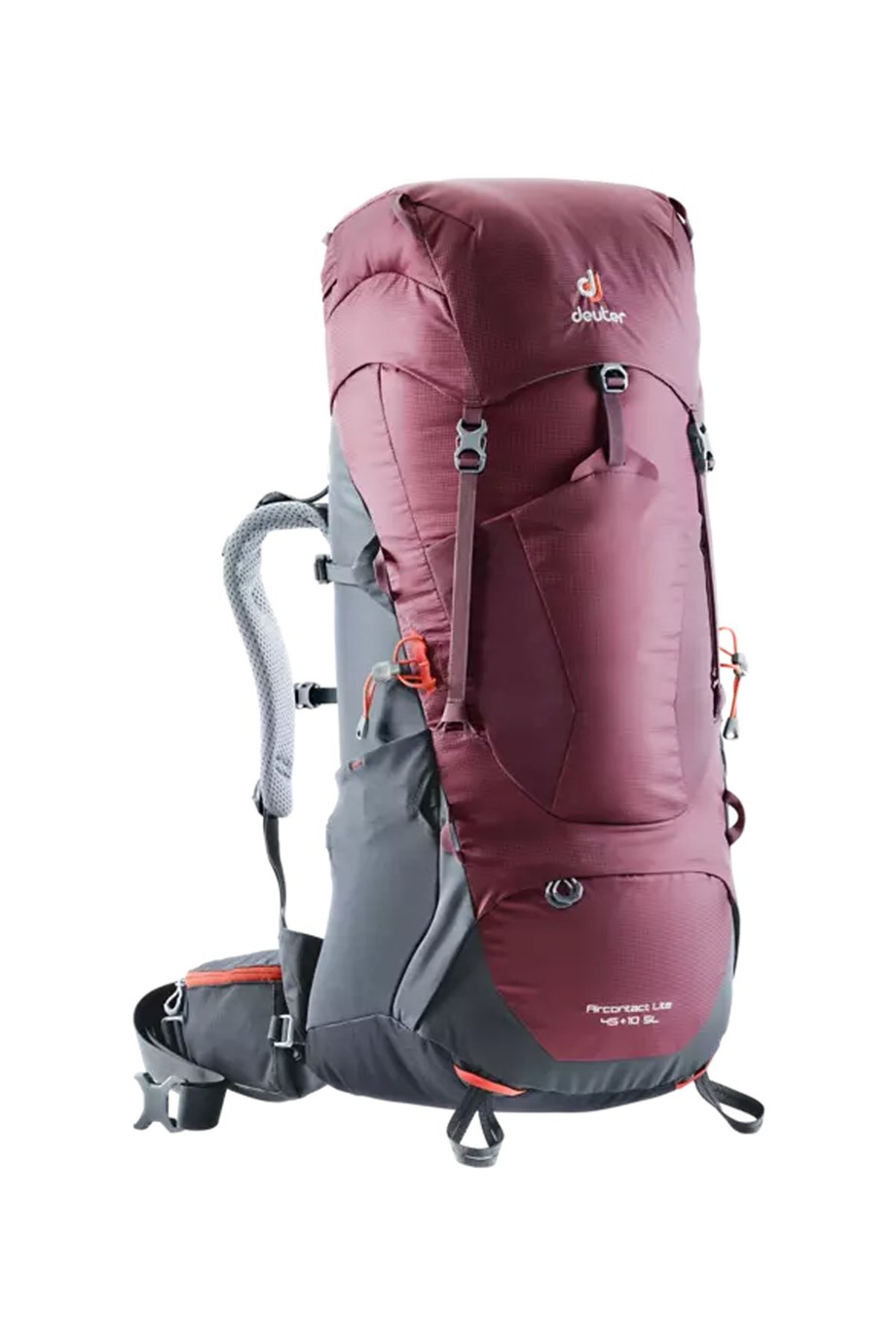 DEUTER Aircontact Lite 45 + 10 SL Kadın Sırt Çantası maron-graphite