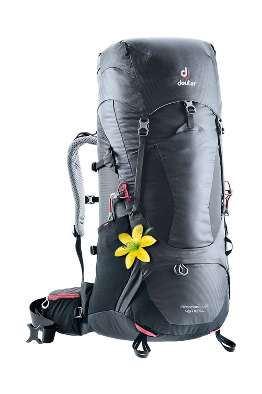 DEUTER Aircontact Lite 45 + 10 SL Kadın Sırt Çantası graphite-black
