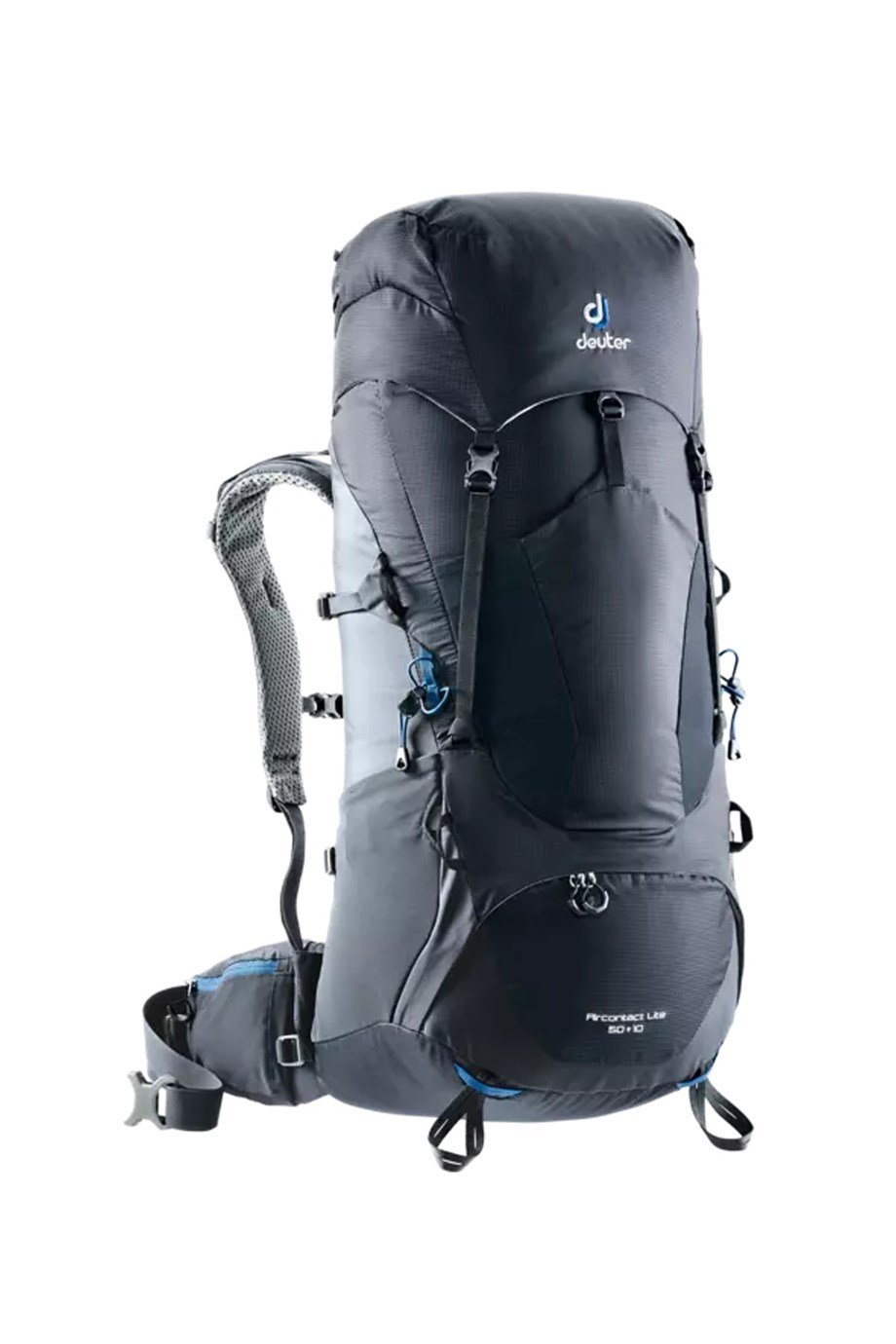 DEUTER Aircontact Lite 50 + 10 Sırt Çantası Black-Graphite (Grey-Black)