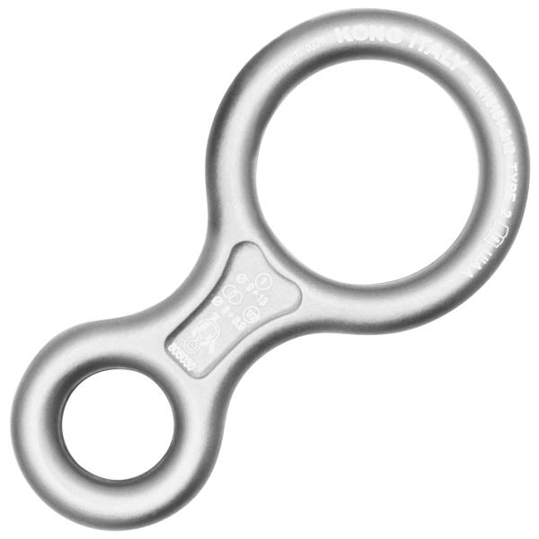 Kong 8 Classic Descender – Sekizli İndirici İniş Aleti - Metalik