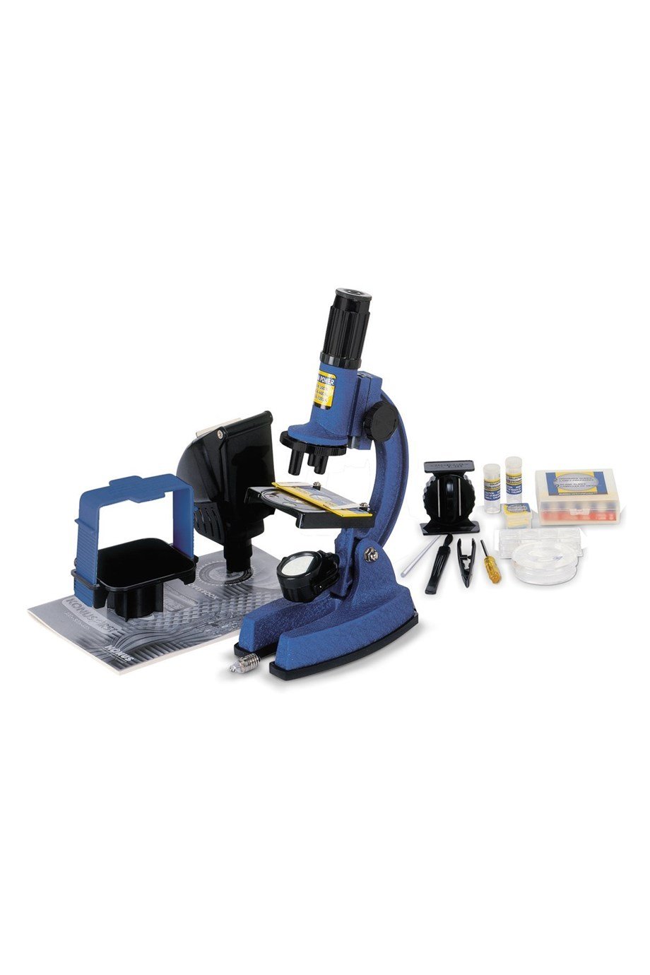 Konus Science 1200X Didaktik Mikroskop Seti Mavi