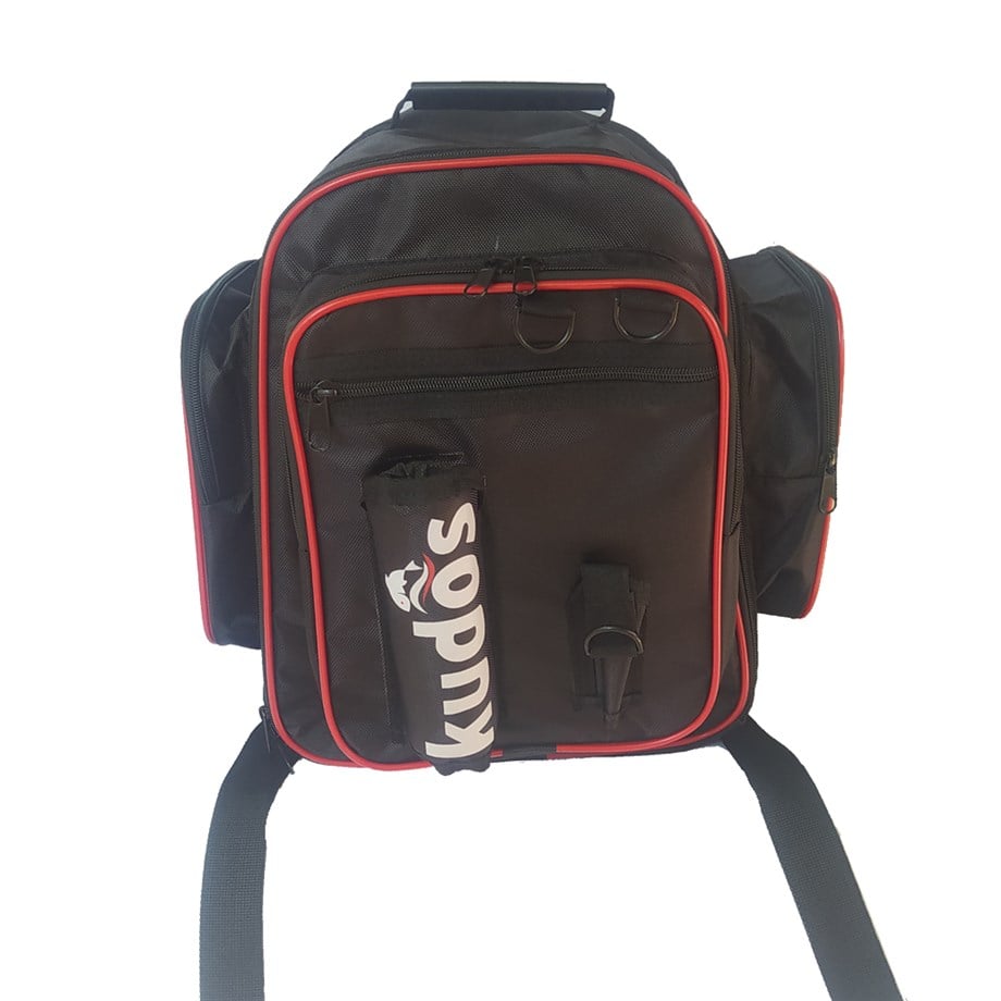 Kudos Termal Spinci Balıkçı Sırt Çantası - Siyah