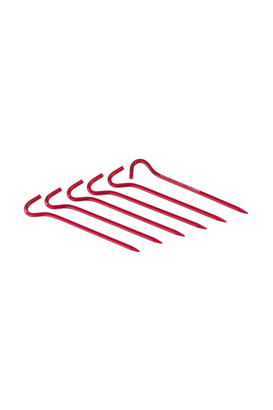 MSR Hook Stakes Kit Çadır Kazığı 6'lı Red