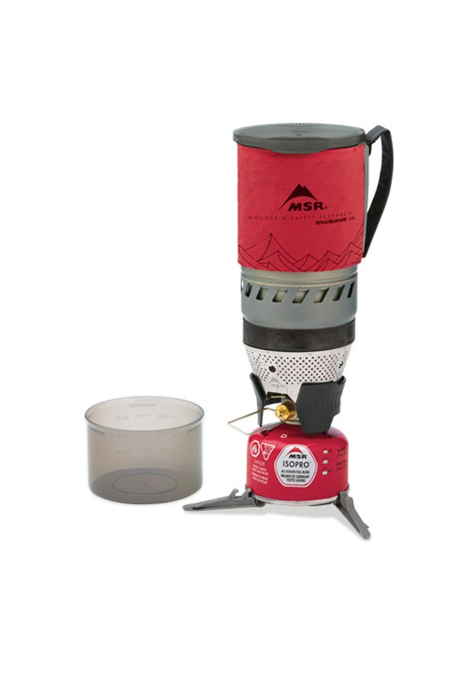 MSR Windburner Personal Stove System 1 L Ocak Sistemleri Red