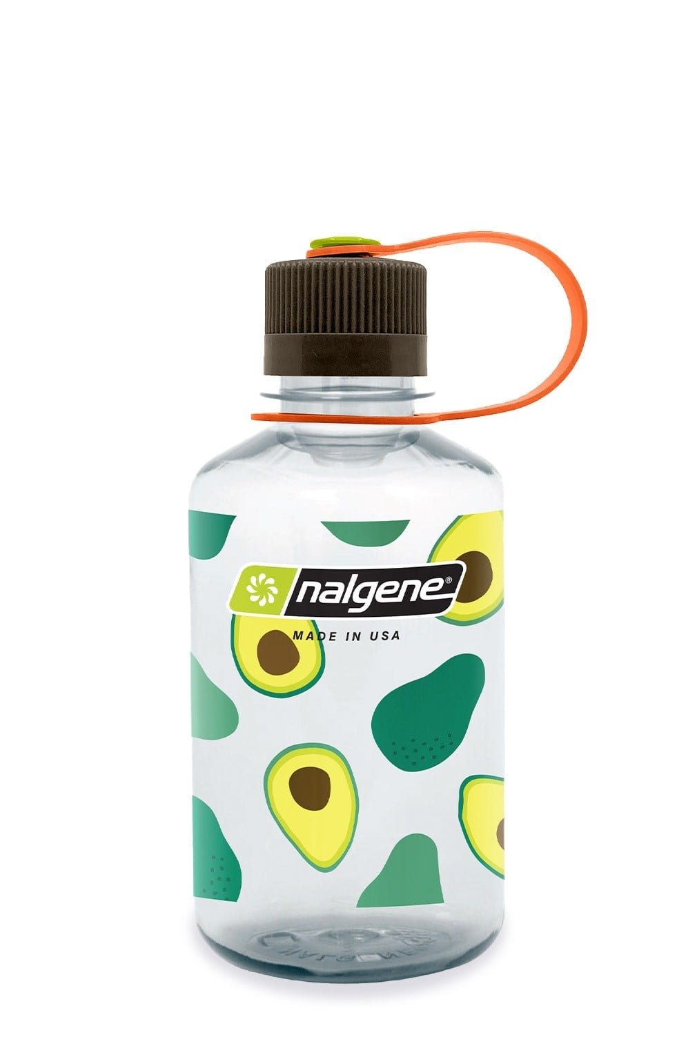 Nalgene 16oz NM Clear w/Avocados print