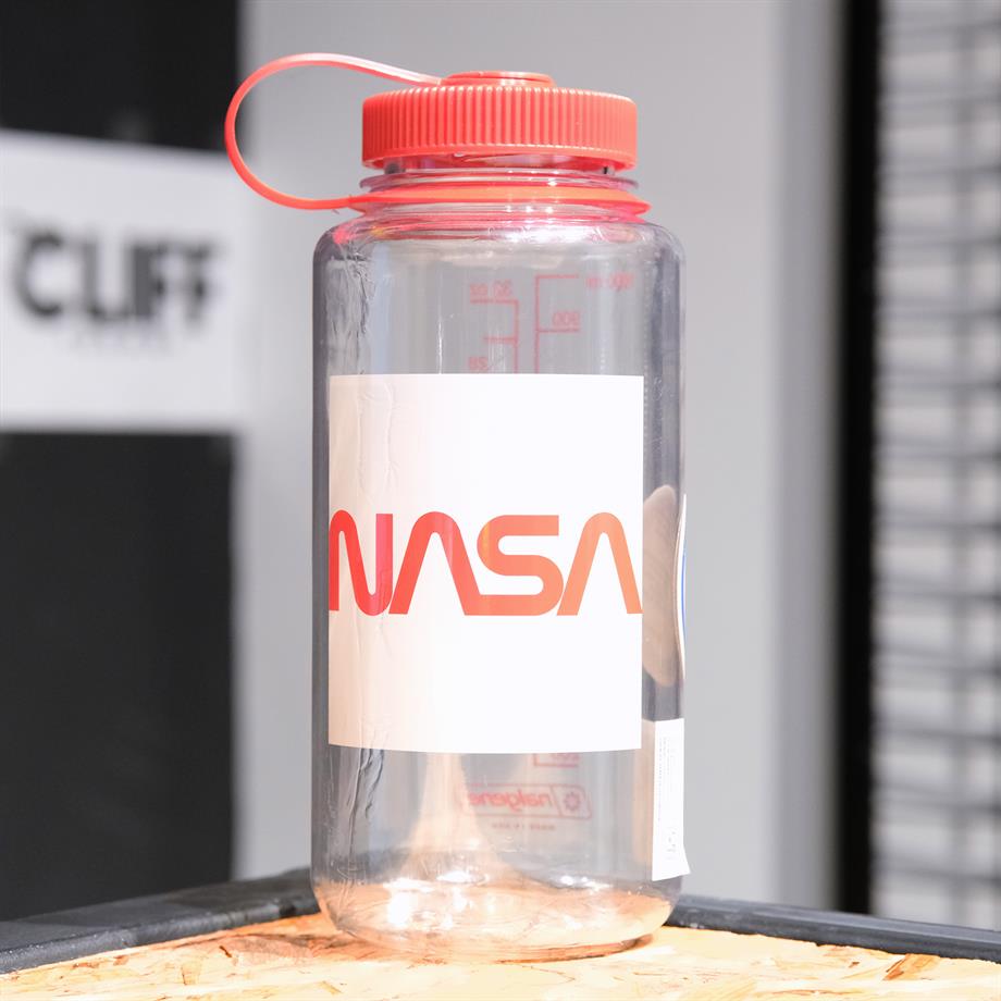 Nalgene 32oz WM Clr / Rd Cap Nasa Limited Edition Tritan Suluk