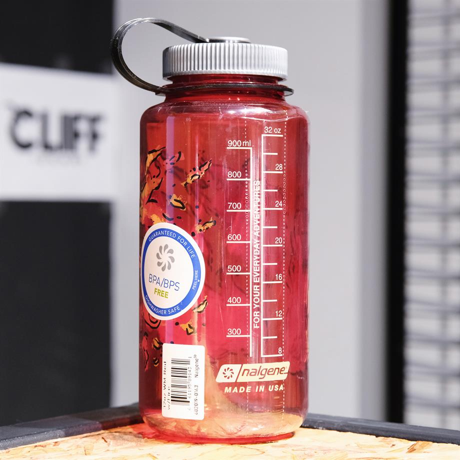 Nalgene 32oz WM Red / Fire Limited Edition Tritan Suluk