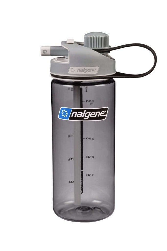 Nalgene MultiDrink, Gray w/Gray Cap, Sustain