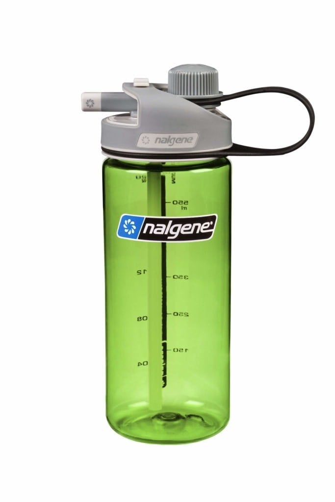 Nalgene MultiDrink, Green w/ Gray Cap, Sustain