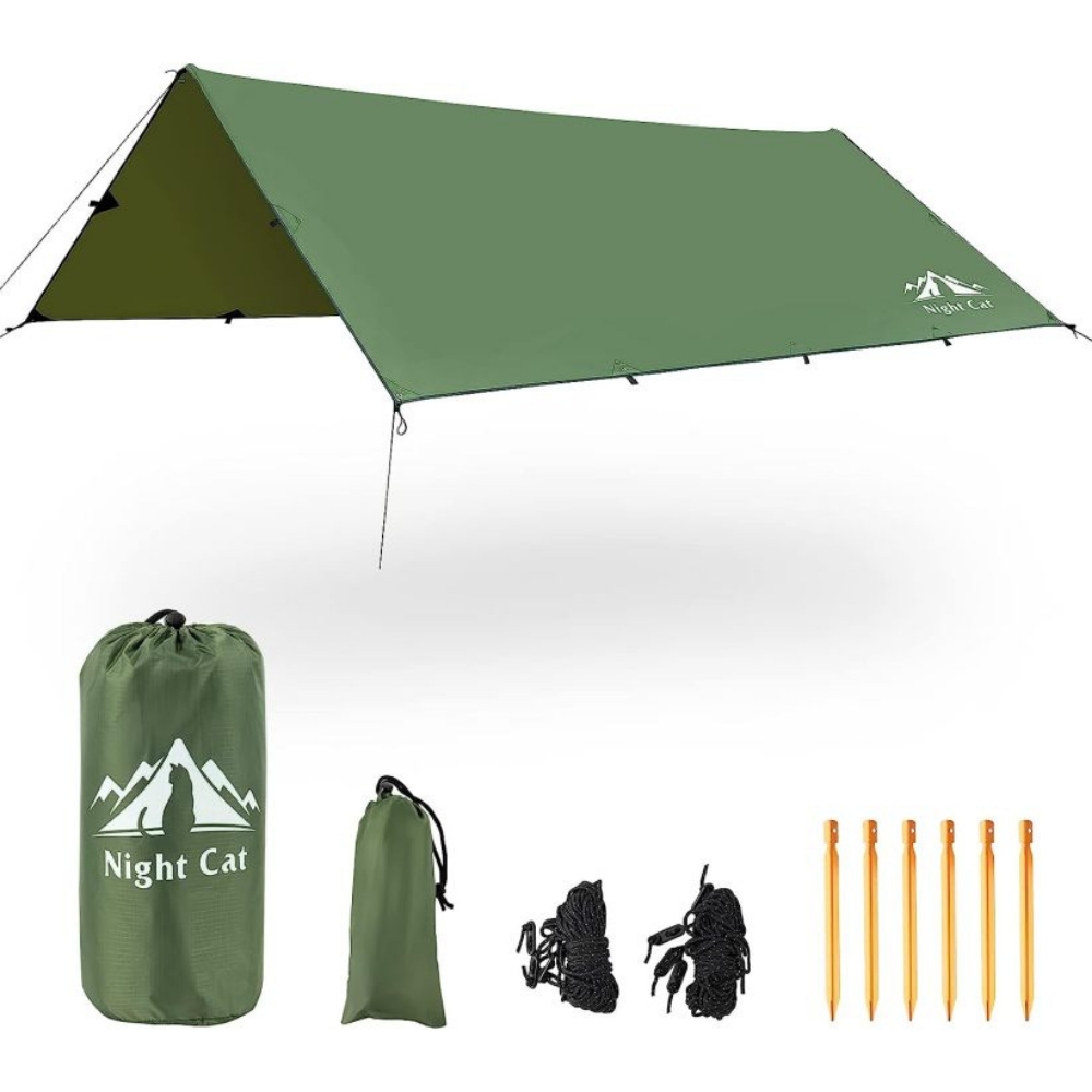 Night Cat TM-01 300 x 360 cm Tarp - Yeşil