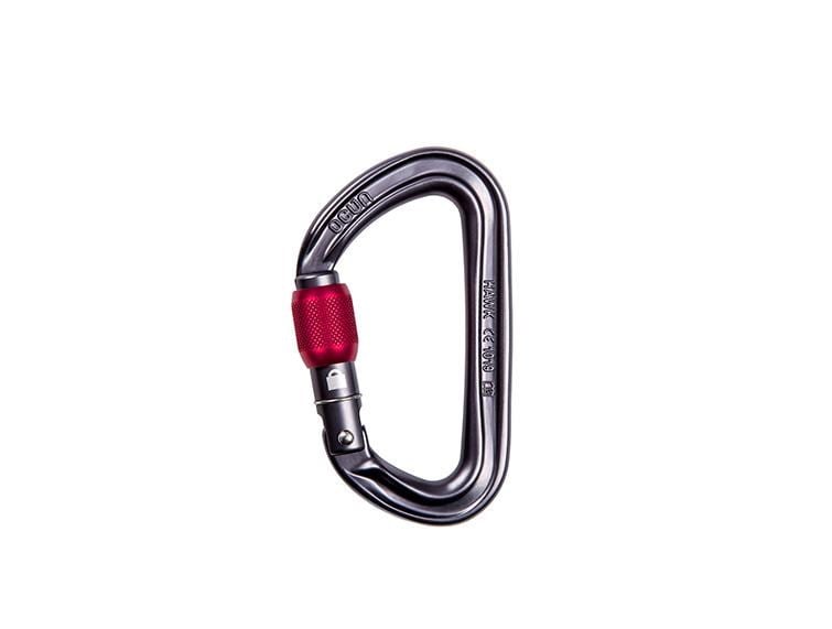 Ocun Hawk Karabina - Screw, Antrasit