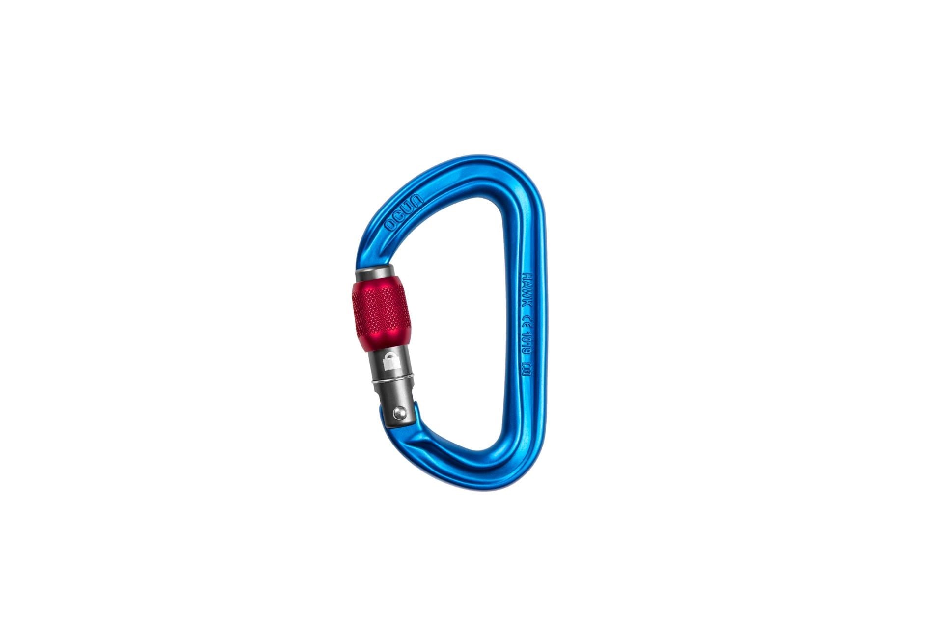 Ocun Hawk Karabina - Screw, Mavi