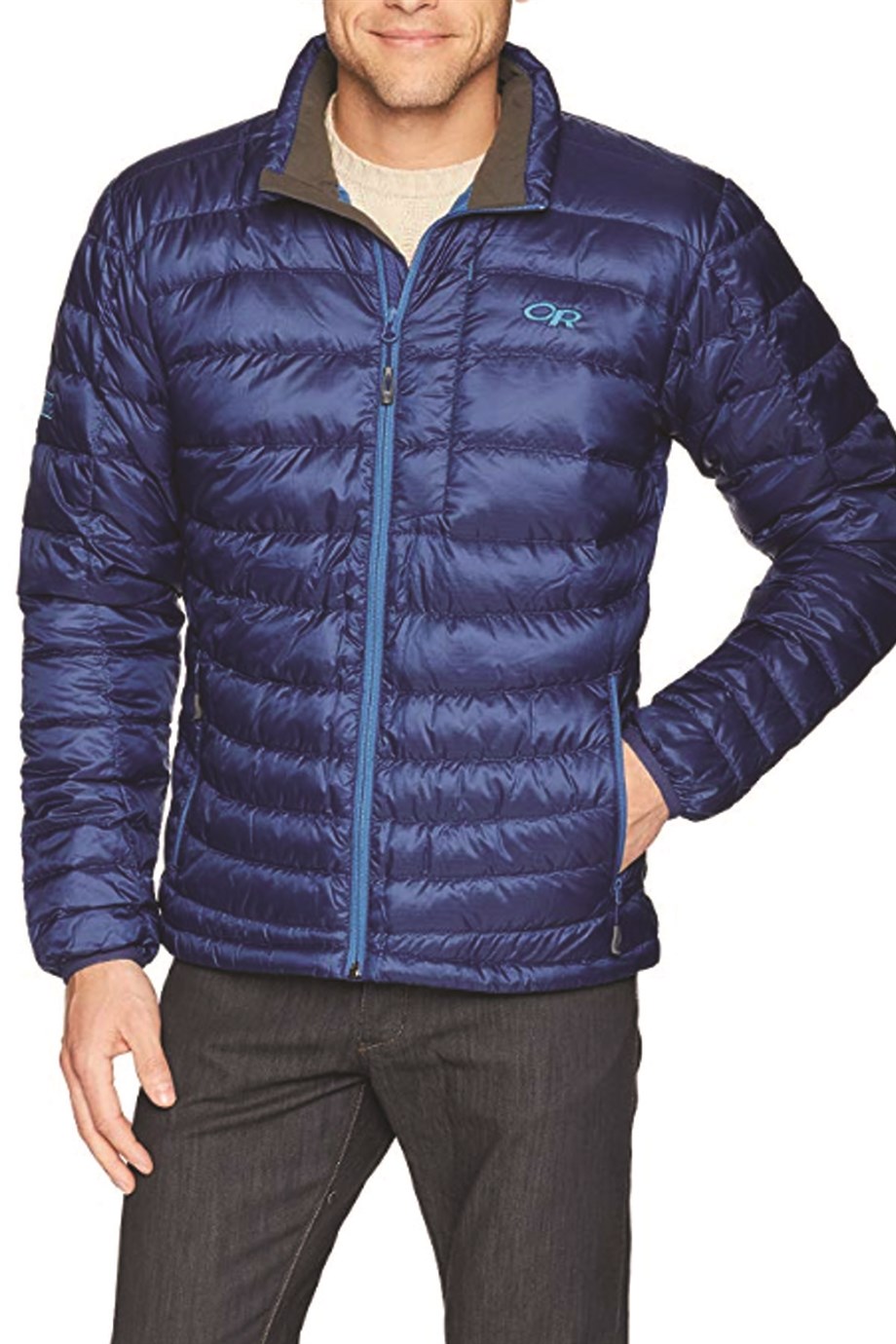 OR Men's Transcendent Down Sweater Baltic-Glacier