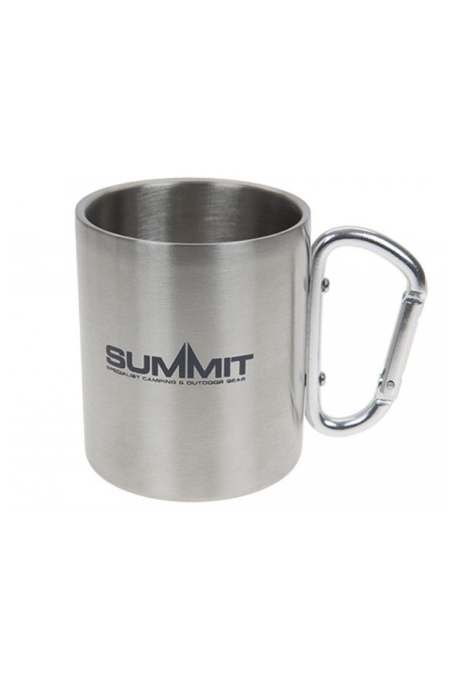 Summit Karabinalı Paslanmaz Çelik Kupa 300 ml. Çift Cidarlı Alu Alu