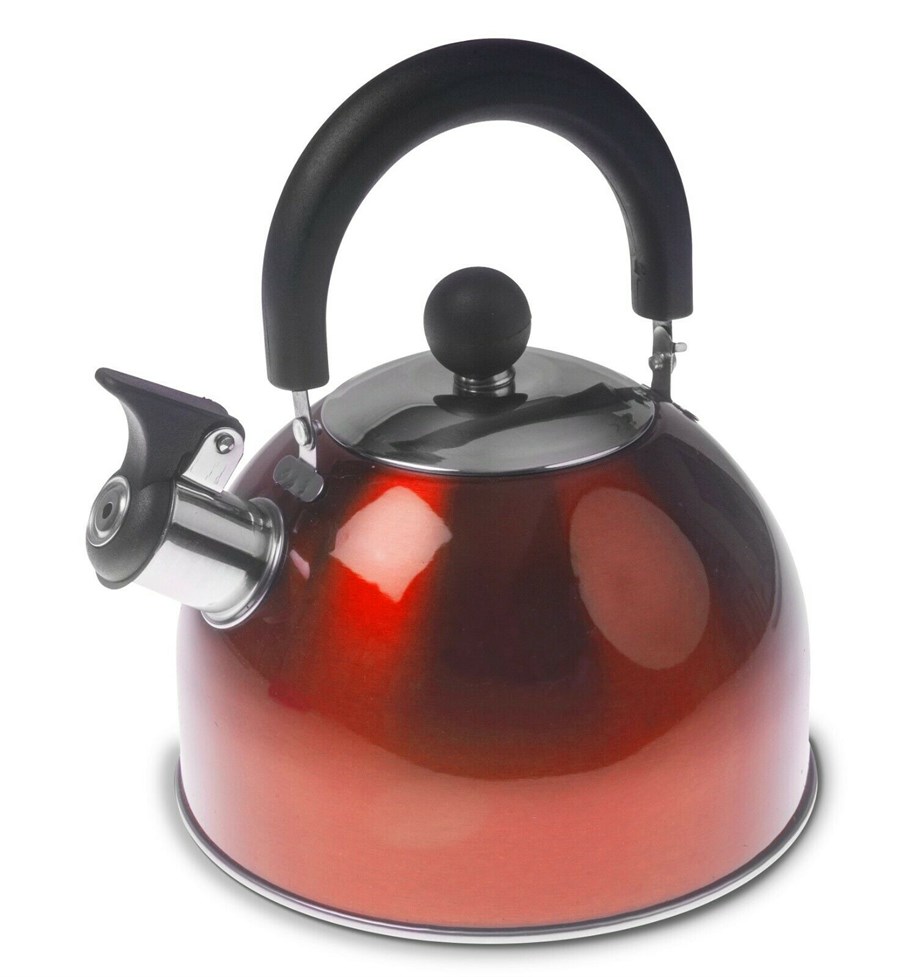 Summit Su Isıtıcıs 2 Litre / Whistling Kettle with Colour Coating 2 Litre Red