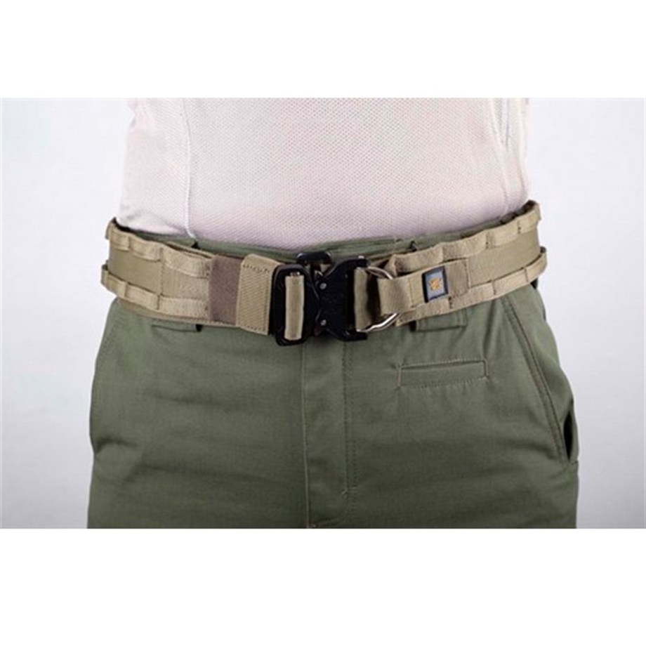 VAV BTAC01 Çelik Tokalı Taktik Kemer Haki M