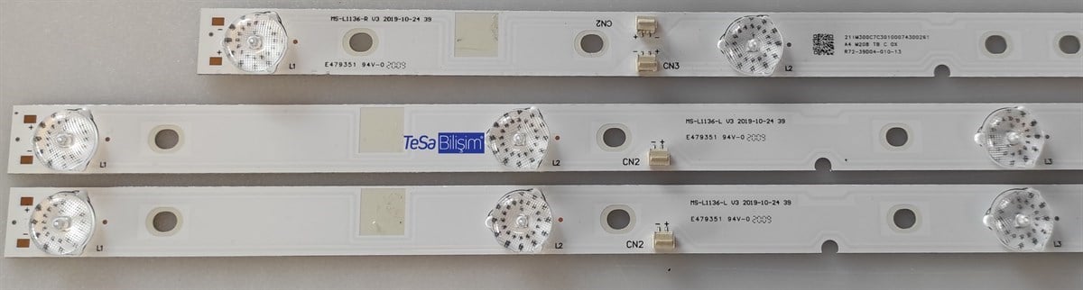 AKAI AKTV401 LED BAR MS-L1136-R V3 MS-L0878-L V7 JS-D-JP3920-061EC (51230)  JS-D-JP3920-071EC (51230)