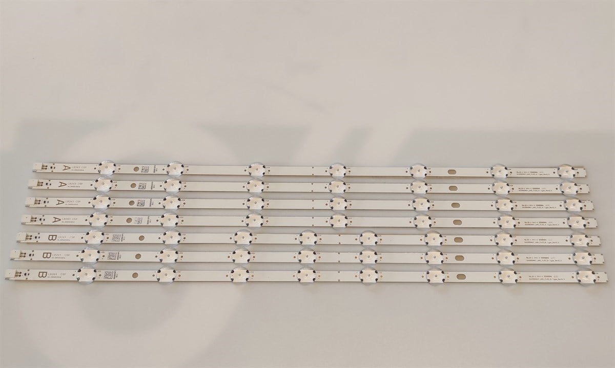 Finlux 55FX660UA LED BAR, SVV550AK7_UHD_7LED_A type, SVV550AK7_UHD_7LED_B Type