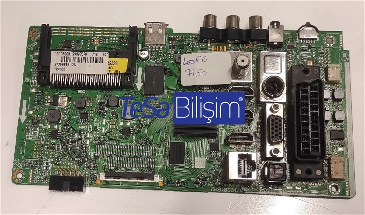 17MB110 23397079 10108003 VESTEL 40FB7150 ANAKART MAINBOARD