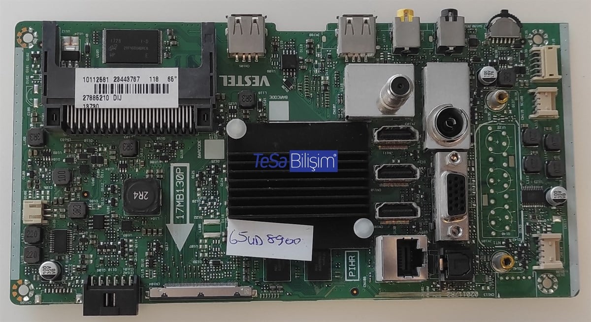 17MB130P 23443767 VES650QNTS-2D VESTEL 65UD8900 ANAKART MAINBOARD