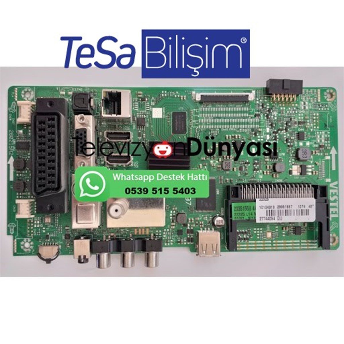 SEG 43SC7600 ANAKART 17MB97 23351557 VES430UNDL-2D-N12