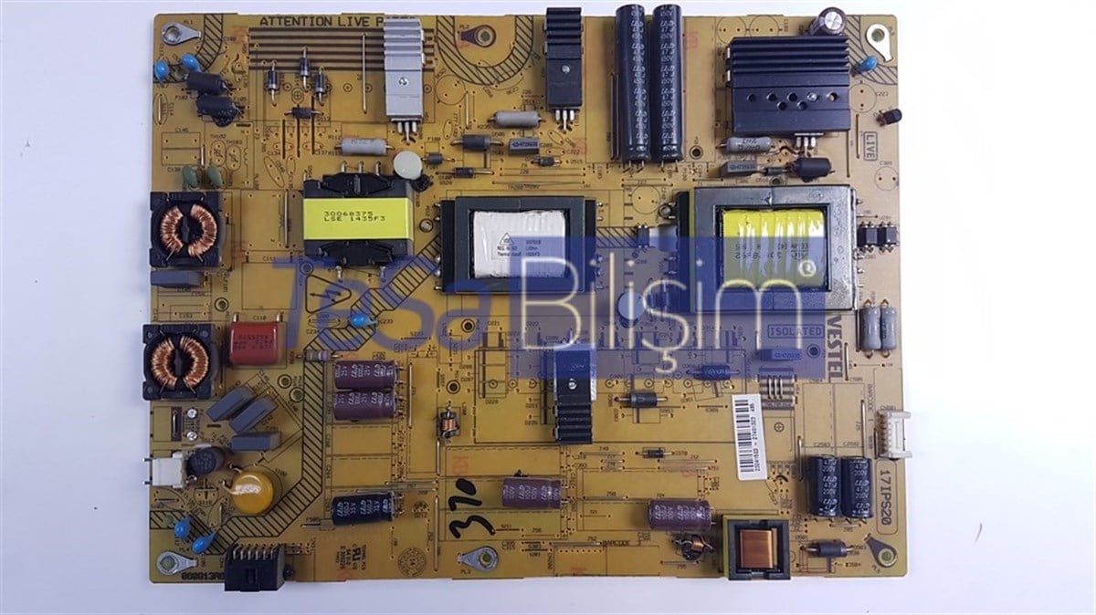 23241503 17IPS20 VESTEL 50FA8200 BESLEME KARTI