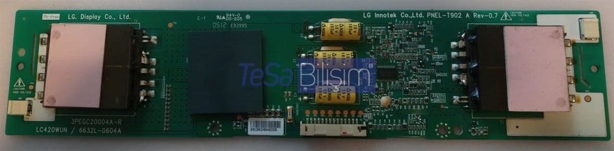 6632L-0604A, LC420WUN, 3PEGC20004A-R, Inverter Board