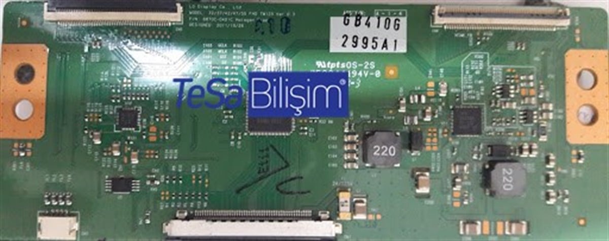 6870C-0401B 32/37/42/47/55 FHD TM120 Ver 0.2 LG T-Con Board
