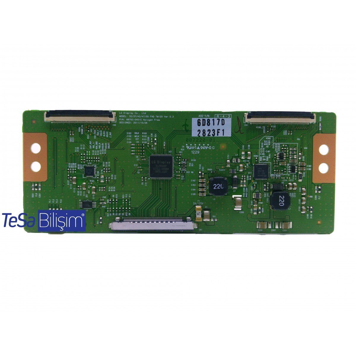 6870C-0401C 32/37/42/47/55 FHD LC320EUN SE F3 LOGİC BOARD T-CON BOARD