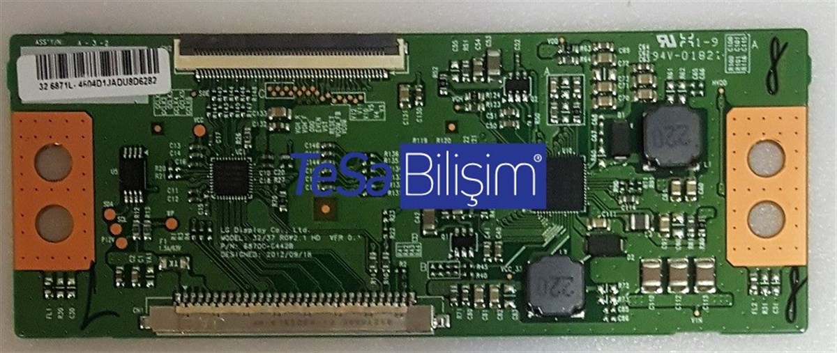 6870C-0442B  6871L-3203D  32-37 ROW2.1 HD VER 0.1  LG T-Con Board