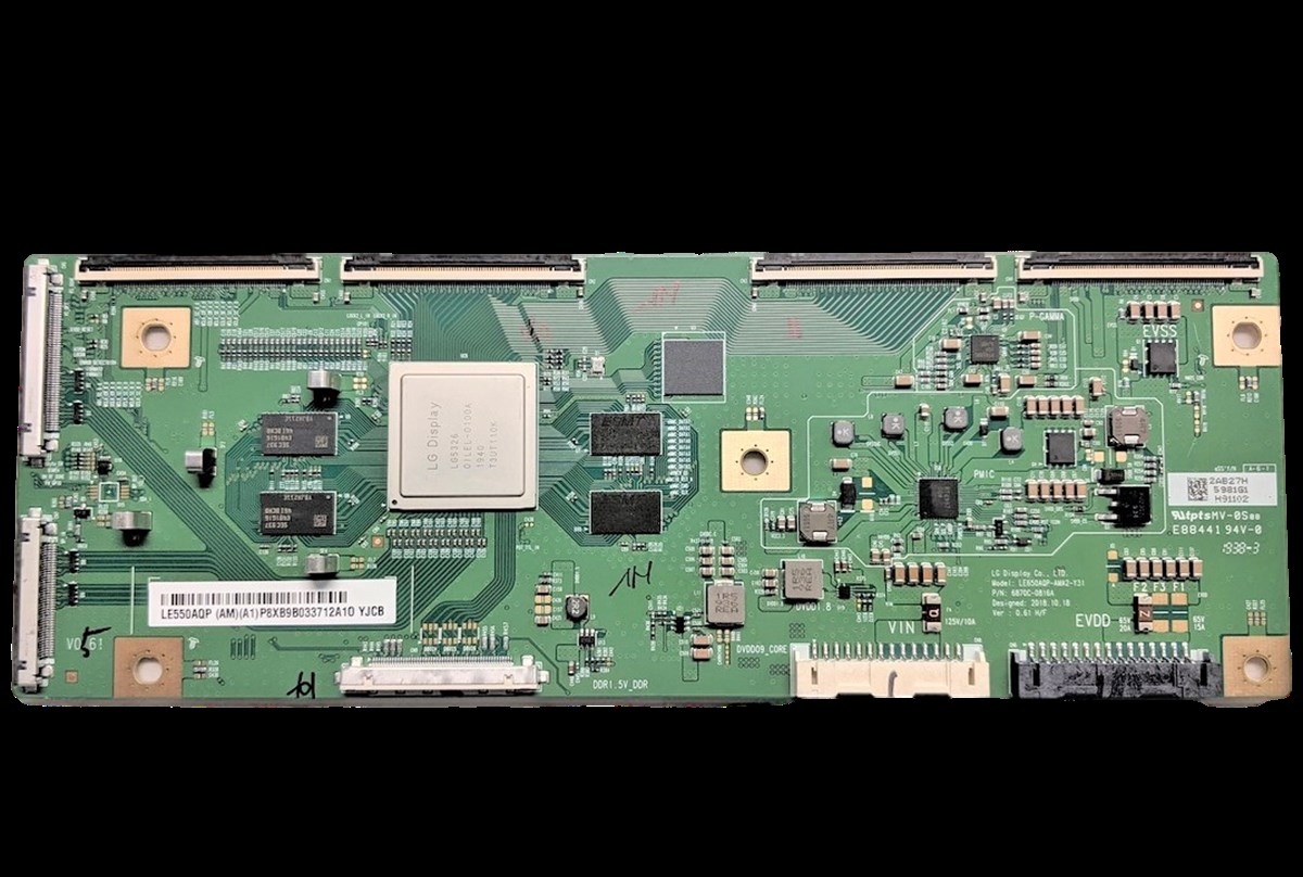 6870C-0755B, SONY KD-55AF8 T CON BOARD, LE550AQP