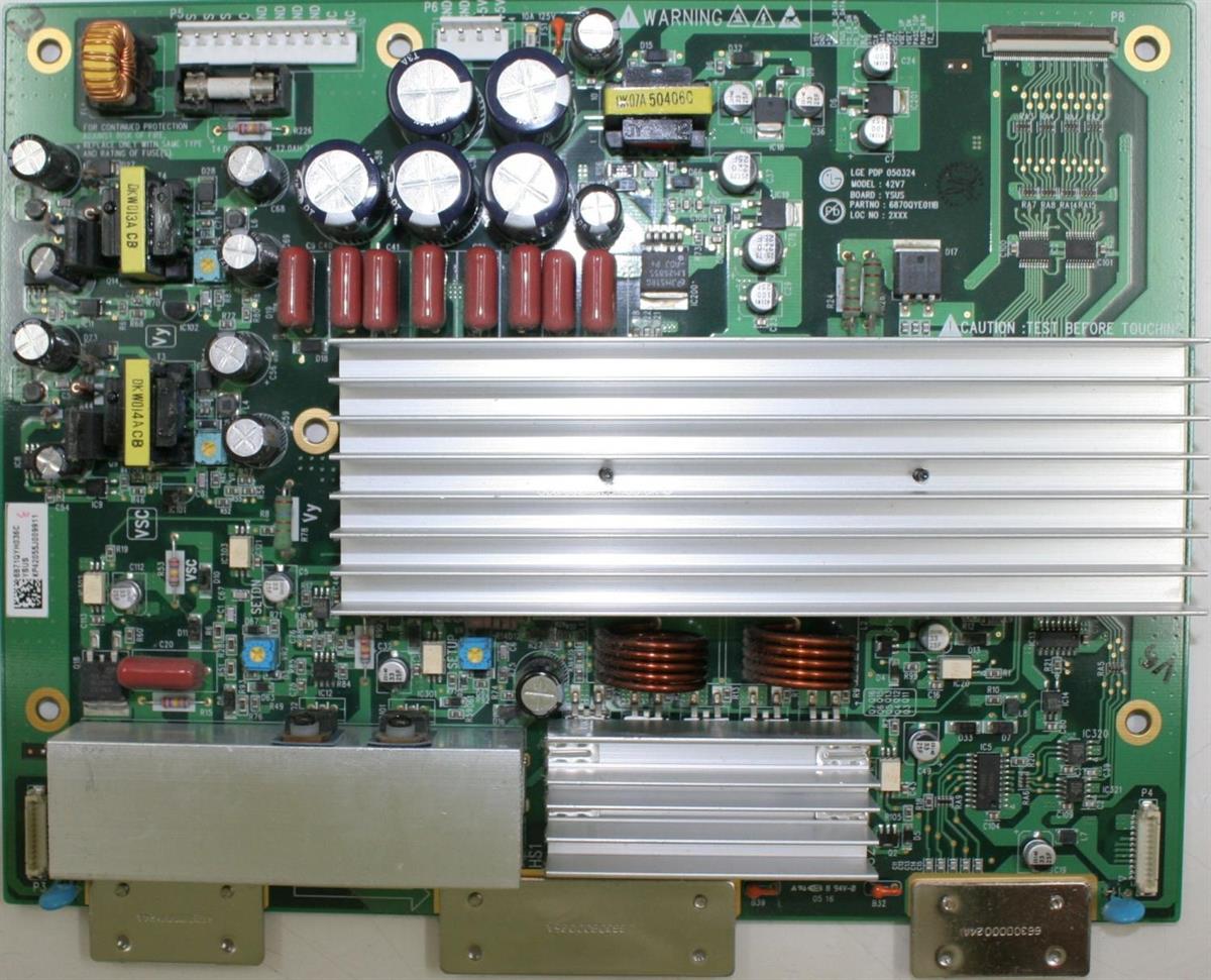 6871QYH036C, 42V7, 6870QYE111B, YSUS BOARD