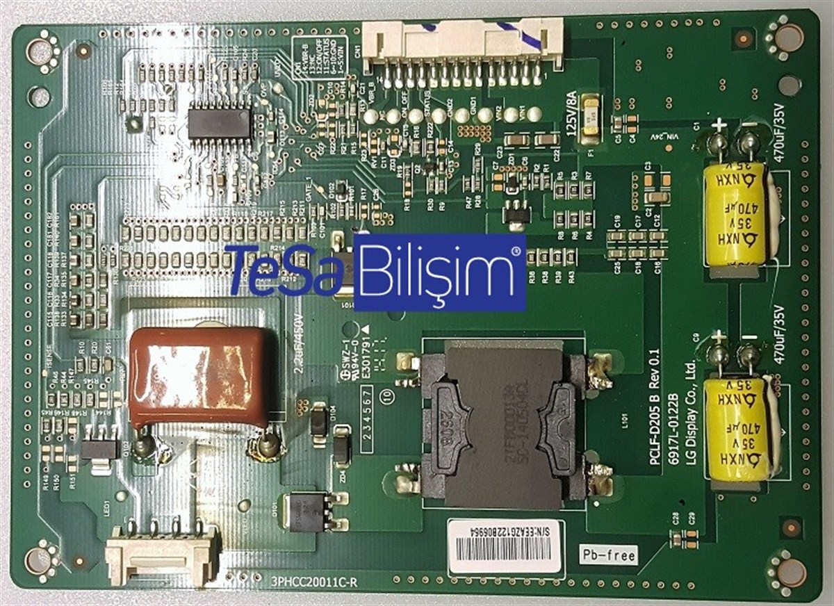 6917L-0122B, PCLF-D205 B REV 0.1, 3PHCC20011C-R