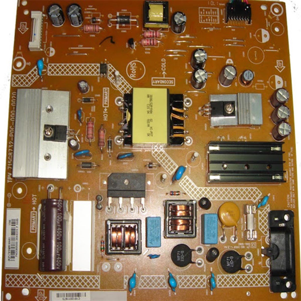 715G8732-P01-000-002S PLTVGQ281XZAR1 PHILIPS 43PFS4132/12 BESLEME KARTI